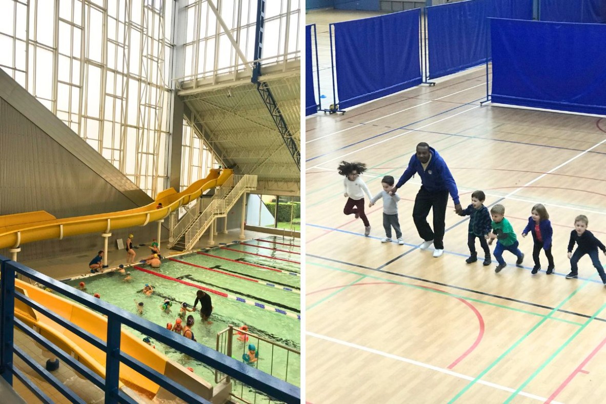 enfants à sportcity