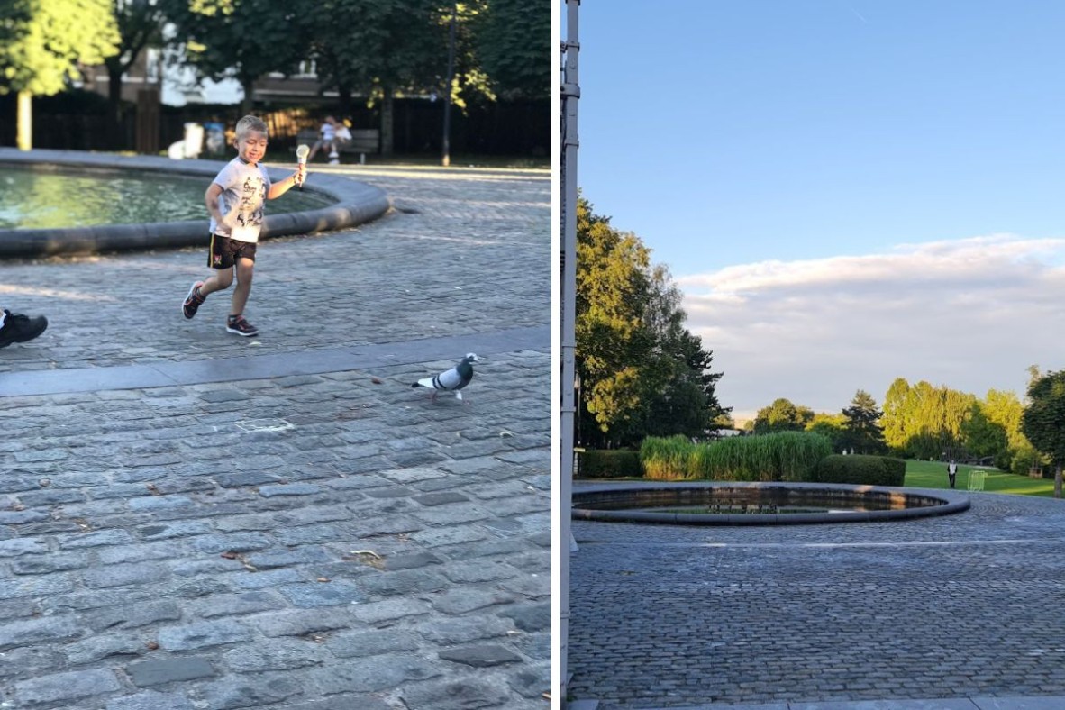 petit garçon dans le parc georges henri