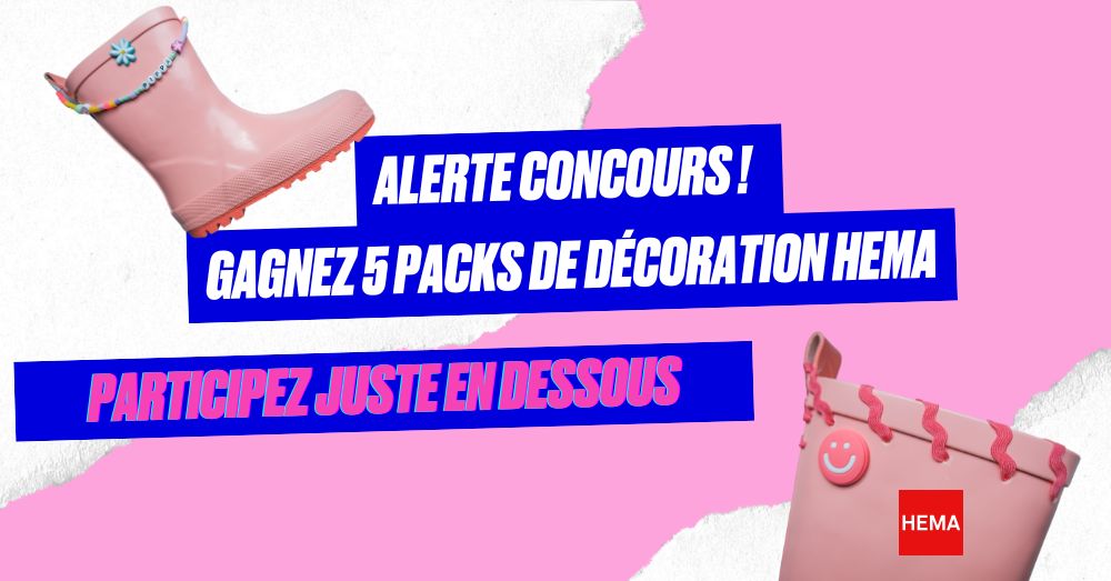 GAGNEZ-GAGNEZ-GAGNEZ-GAGNEZ-GAGNEZ 5 packs décoration HEMA
