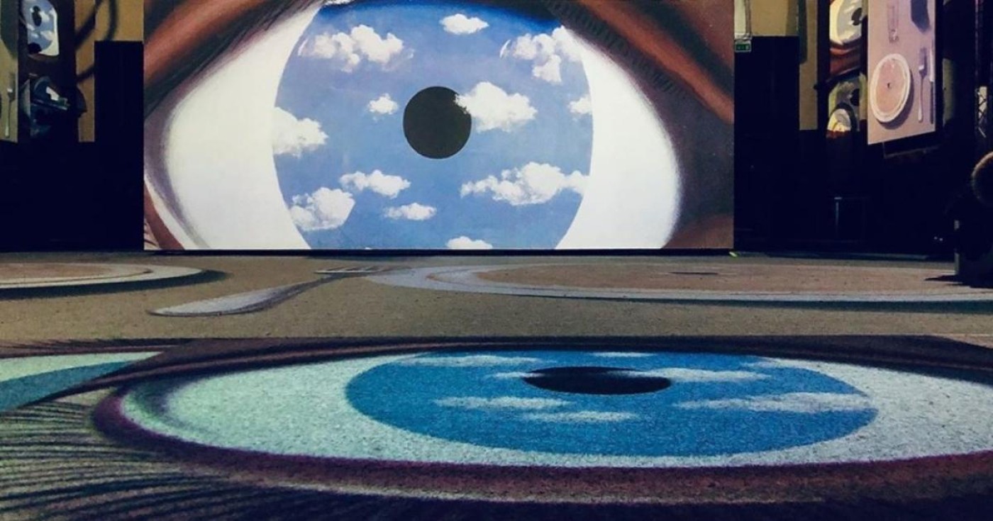 Inside Magritte, expérience immersive foto