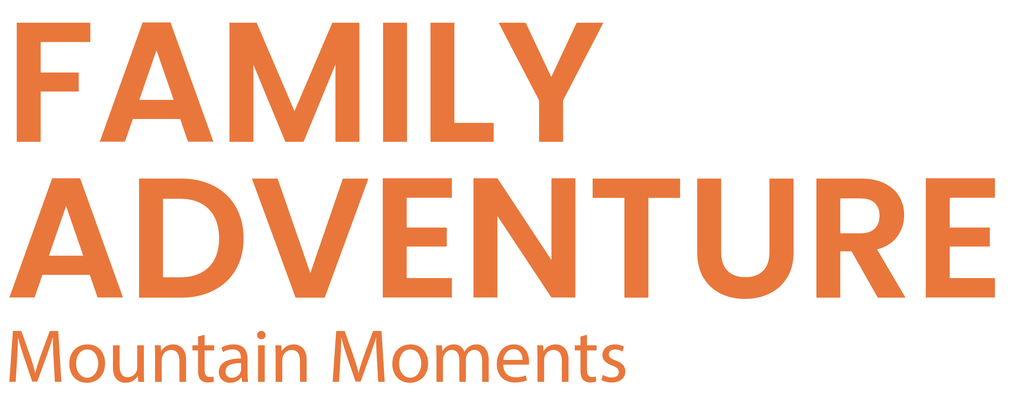 Family adventure logo