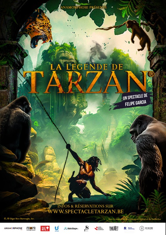 L'épique Légende de Tarzan arrive en Belgique !