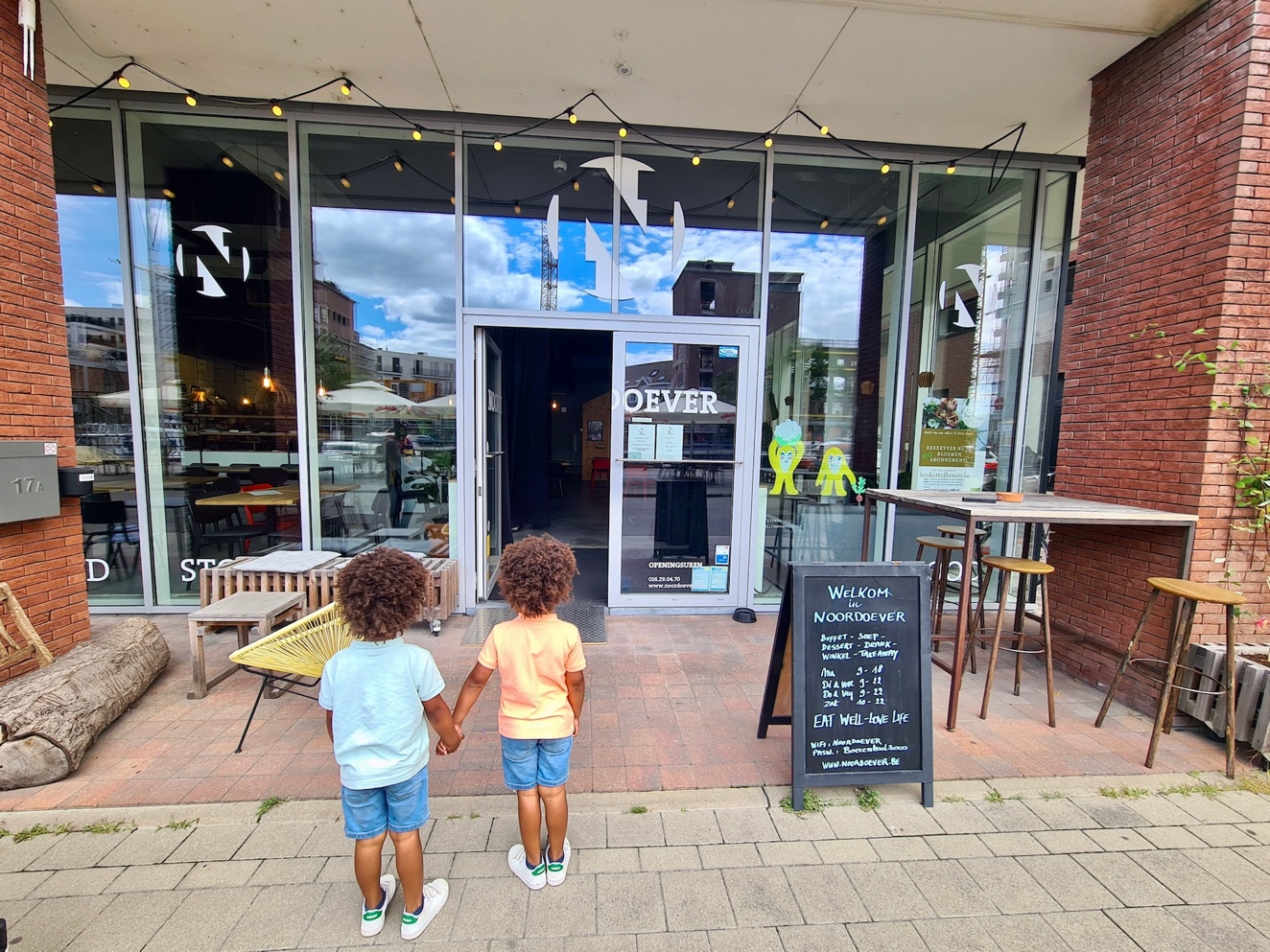 Noordoever resto avec enfants