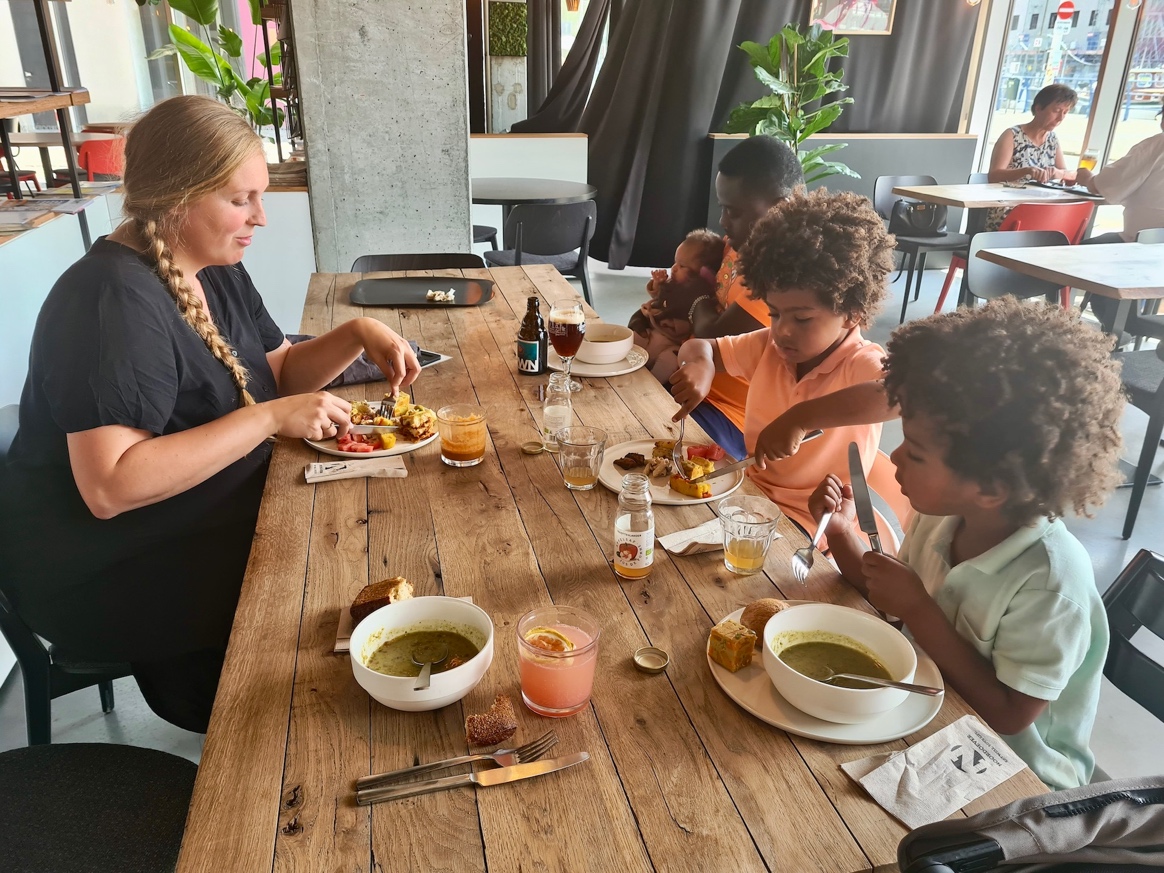 Noordoever resto avec enfants
