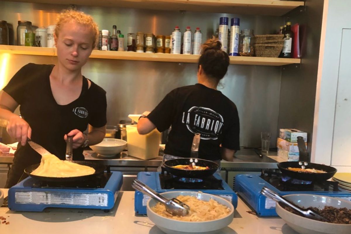 Cuisine de "La Fabrique"