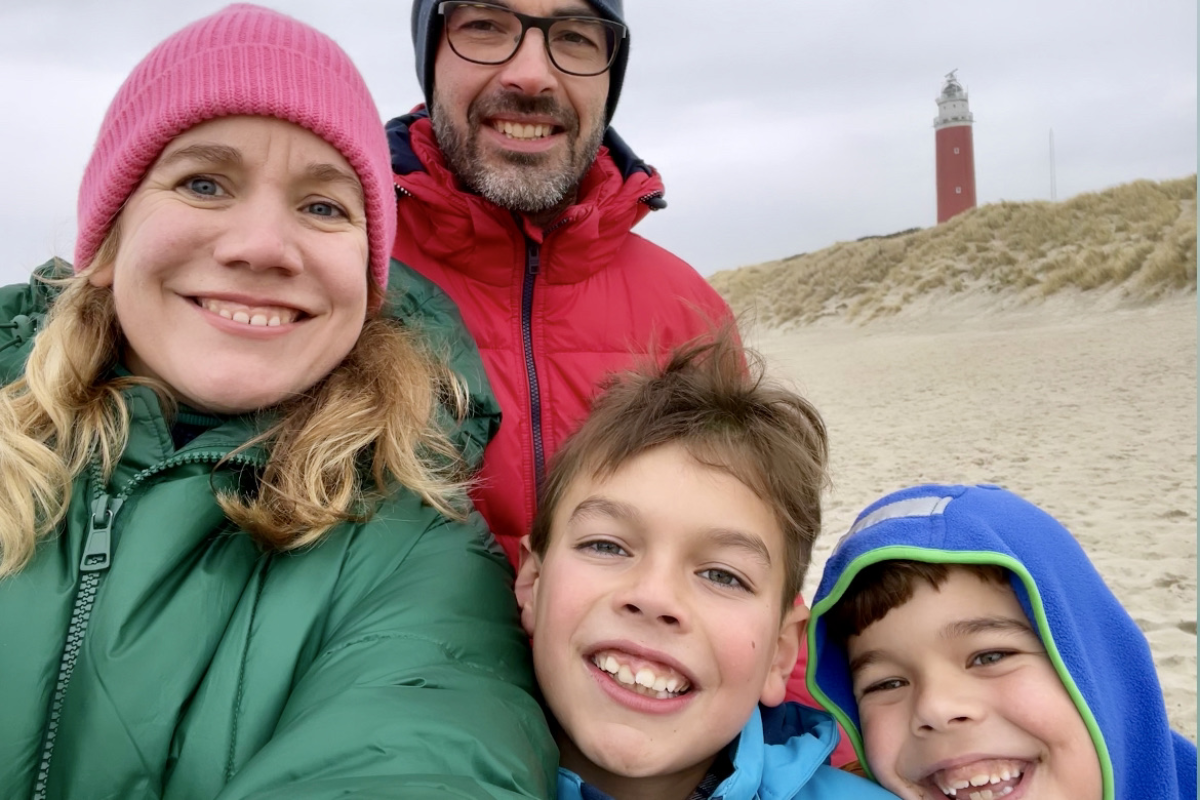 Elke et sa famille